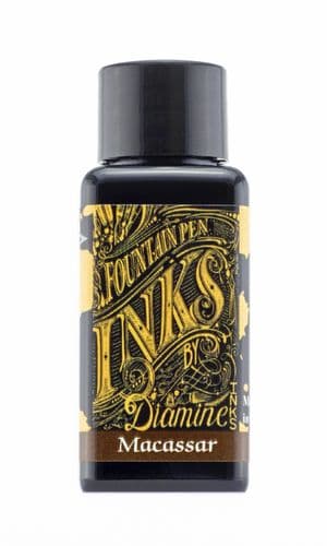 Diamine - Fountain Pen Ink - 30ml - Macassar