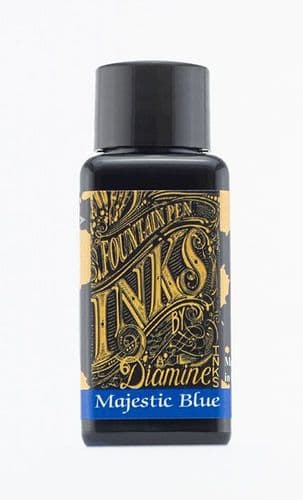 Diamine - Fountain Pen Ink - 30ml - Majestic Blue