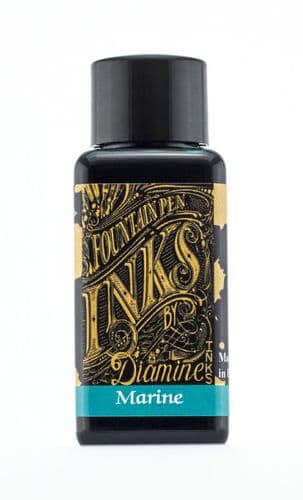 Diamine - Fountain Pen Ink - 30ml - Marine