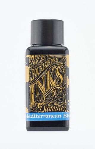 Diamine - Fountain Pen Ink - 30ml - Mediterranean Blue