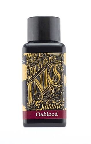 Diamine - Fountain Pen Ink - 30ml - Oxblood