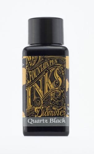 Diamine - Fountain Pen Ink - 30ml - Quartz Black