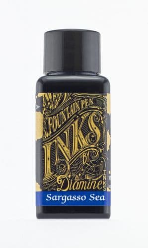 Diamine - Fountain Pen Ink - 30ml - Sargasso Sea