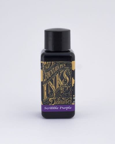 Diamine - Fountain Pen Ink - 30ml - Scribble Purple