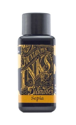Diamine - Fountain Pen Ink - 30ml - Sepia