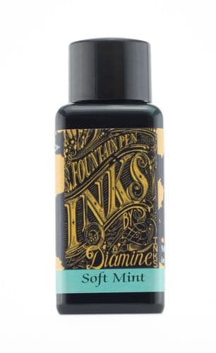 Diamine - Fountain Pen Ink - 30ml - Soft Mint