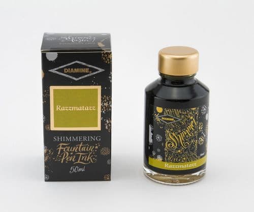 Diamine - Fountain Pen Ink - Shimmer Ink 50ml - Razzmatazz