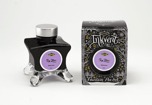 Diamine - InkVent - Black Edition - Shimmer - Icy Lilac