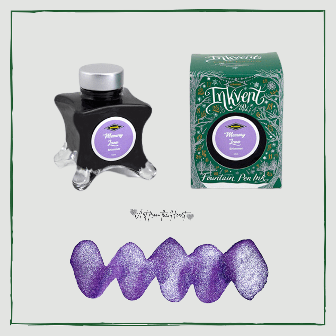 Diamine InkVent Green Edition 50ml ink Memory Lane