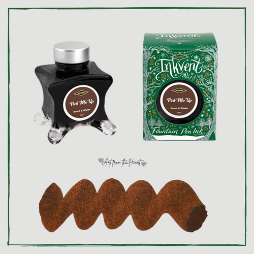 Diamine - InkVent Green Edition - 50ml ink - Pick me Up Shimmer & Sheen