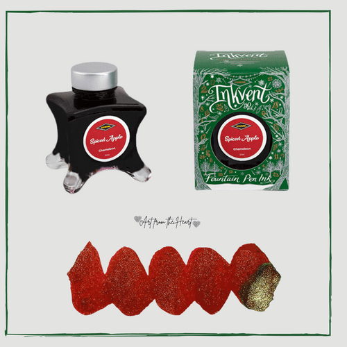 Diamine - InkVent Green Edition - 50ml ink - Spiced Apple Chameleon Shimmer