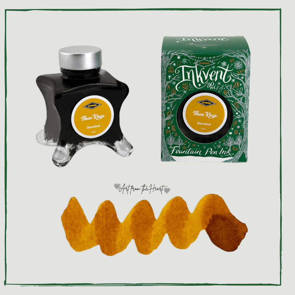 Diamine - InkVent Green Edition - 50ml ink - Three Kings
