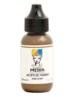 Dina Wakley Media - Acrylic Paints - 1oz Bottle - Ancient