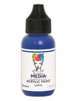 Dina Wakley Media - Acrylic Paints - 1oz Bottle - Lapis