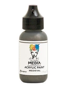 Dina Wakley Media - Acrylic Paints - 1oz Bottle - Medieval