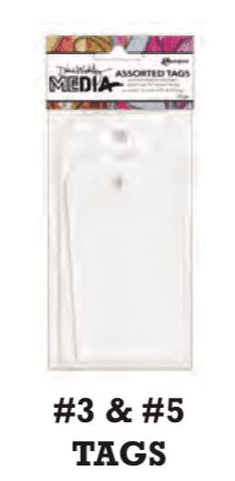 Dina Wakley Media - Assorted Tags #3 & #5