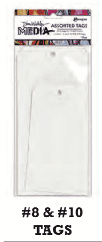 Dina Wakley Media - Assorted Tags #8 & #10