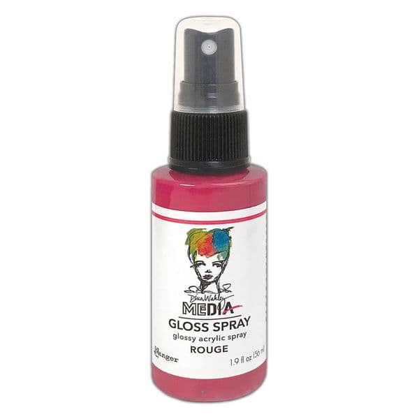 Dina Wakley - MEdia Gloss Spray - Rouge