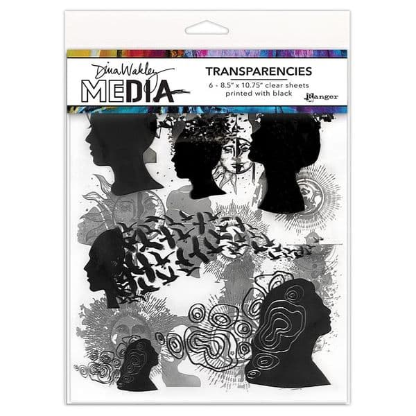 Dina Wakley Media - Media Transparencies - Focals #1