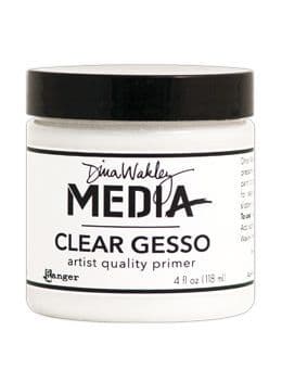 Dina Wakley Media - Mediums Gesso Clear