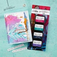 Dina Wakley Media - Mini Ink Pad Set - Happy