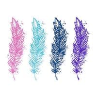 Dina Wakley Media - Mini Ink Pad Set - Happy