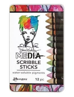 Dina Wakley Media - Scribble Sticks #3