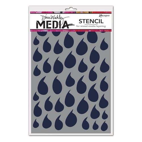 Dina Wakley Media - Stencil - Dollops
