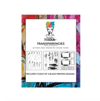 Dina Wakley - Media Transparencies - Frames & Figures #2