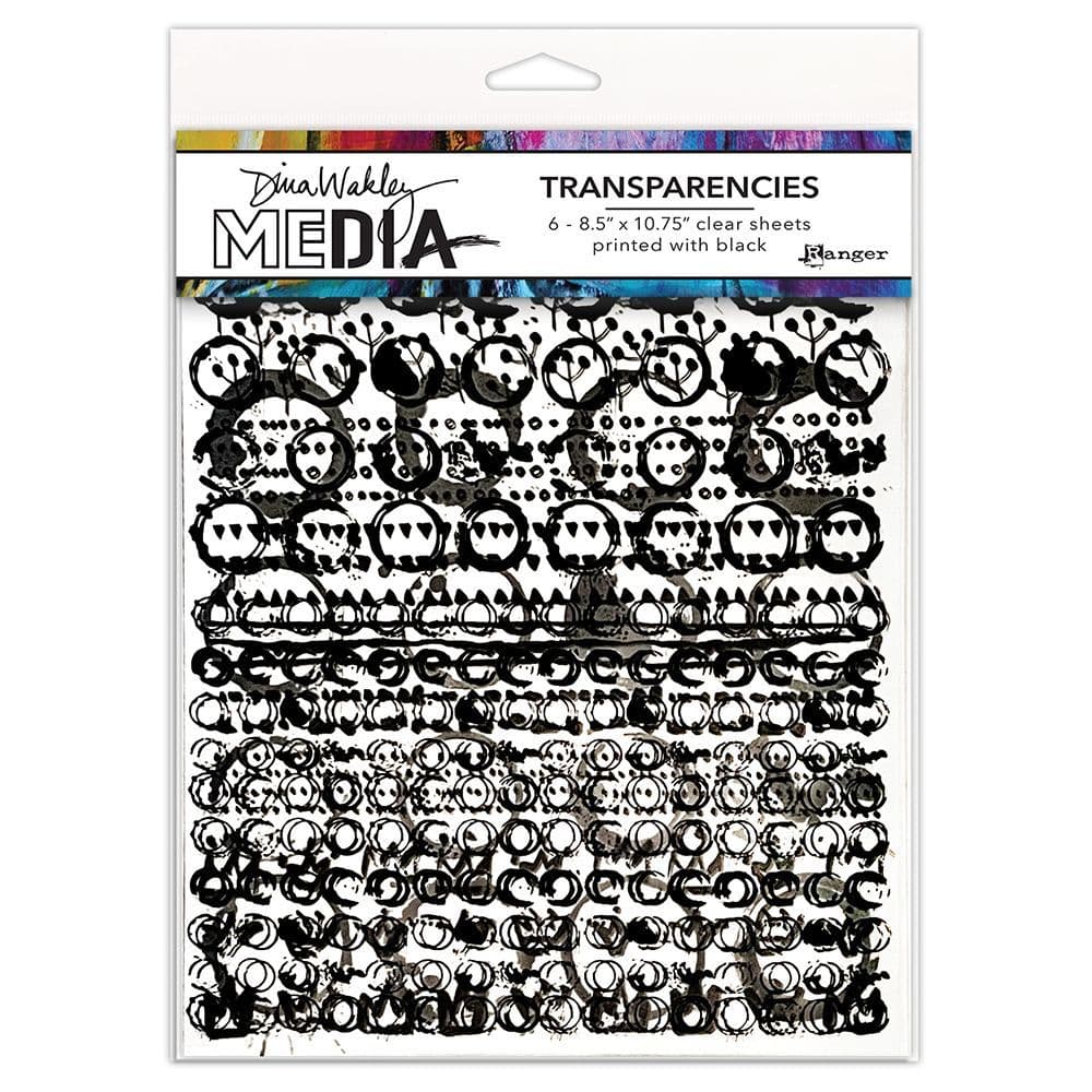 Dina Wakley - Media Transparencies - Pattern Play #2