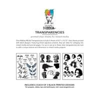 Dina Wakley - Mejudia Transparencies - Focals #2