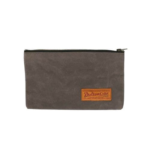 Dulton - Wax Canvas Pouch - Olive - SML