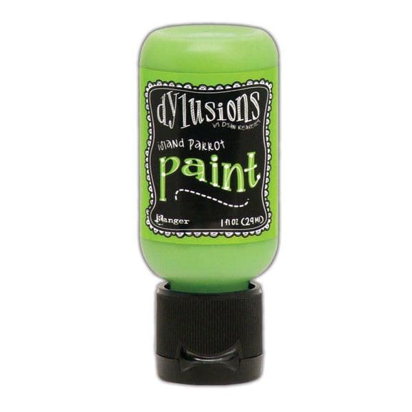 Dylusions - Acrylic Paint 1oz Bottle - Island Parrot