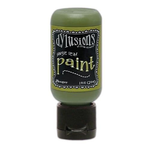 Dylusions - Acrylic Paint 1oz Bottle - Jungle Leaf