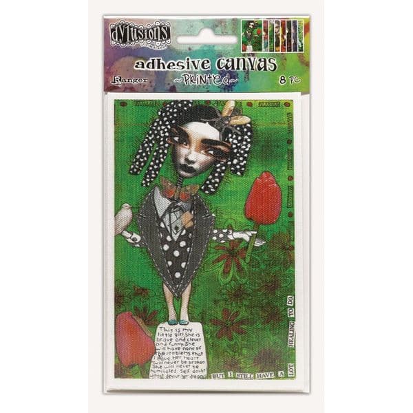 Dylusions - Adhesive Canvas Sheets - Images #3