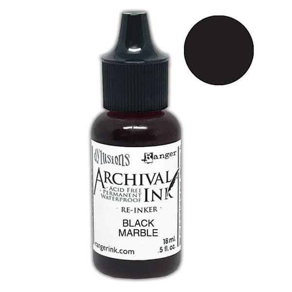 Dylusions - Archival Reinker - Black Marble