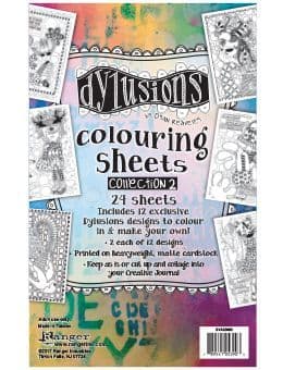 Dylusions - Colouring Sheets #2