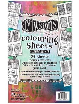 Dylusions - Colouring Sheets #3