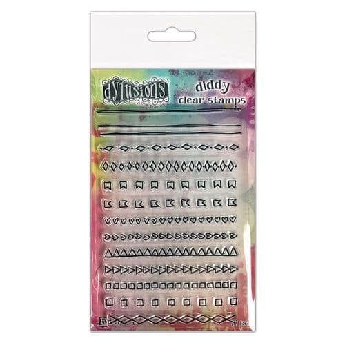 Dylusions - Diddy Stamps - Mini Doodles