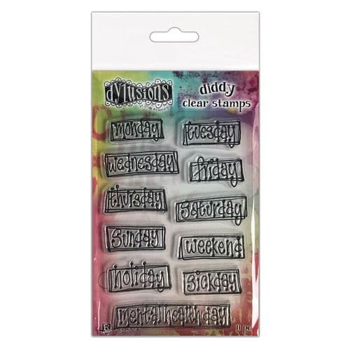 Dylusions - Diddy Stamps - Ohh, what a day!