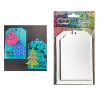 Dylusions - Dyamond Boards - Large - Assorted Tags
