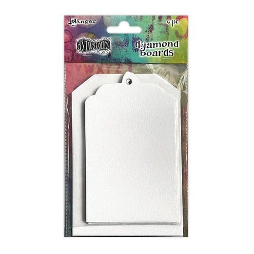 Dylusions - Dyamond Boards - Large - Assorted Tags