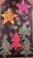 Dylusions - Dyamond Boards - Small - Baubles & Stars