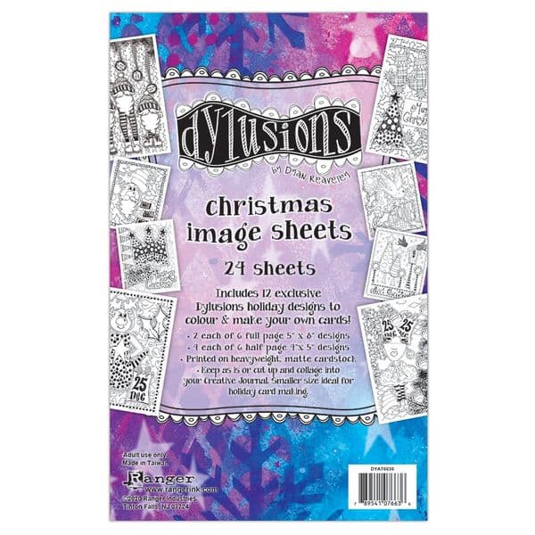 Dylusions - Image Sheets - Christmas