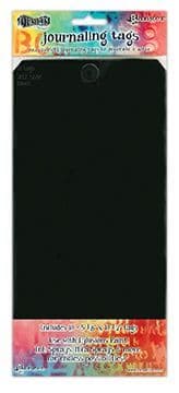 Dylusions - Journaling Tags #10 - Black
