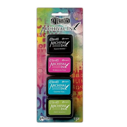 Dylusions - Mini Archival Ink Pads - Set #1