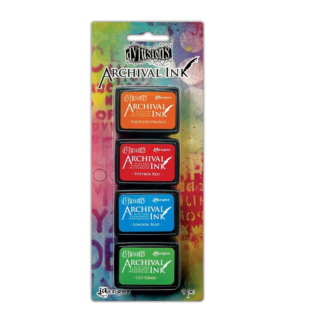 Dylusions - Mini Archival Ink Pads - Set #2