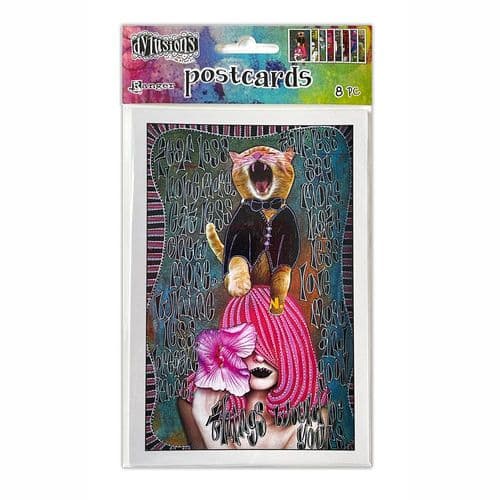 Dylusions - Postcards - Collection #4