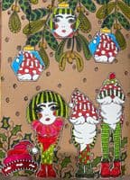 Dylusions - Rubber Stamps - Any Old Elf