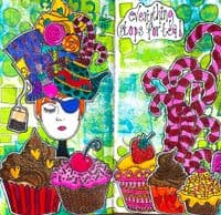 Dylusions - Rubber Stamps - Drink Me